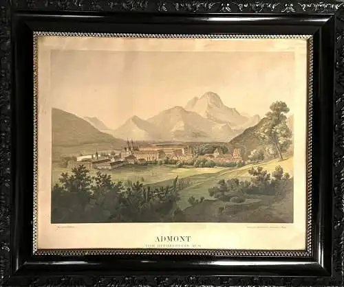 Admont vom Rithelstein aus. REICHERT, C[arl].