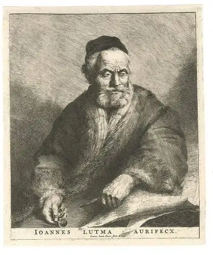 Ioannes Lutma Aurifecx. LUTMA, Johannes d. J. (auch Jan)