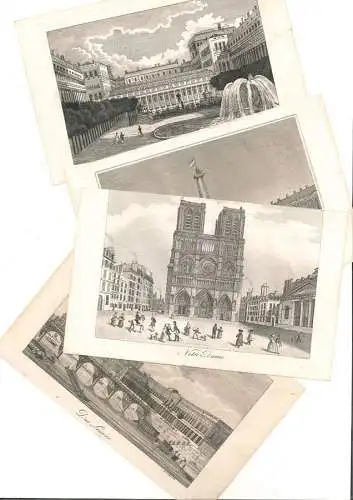 4 Stadtansichten.