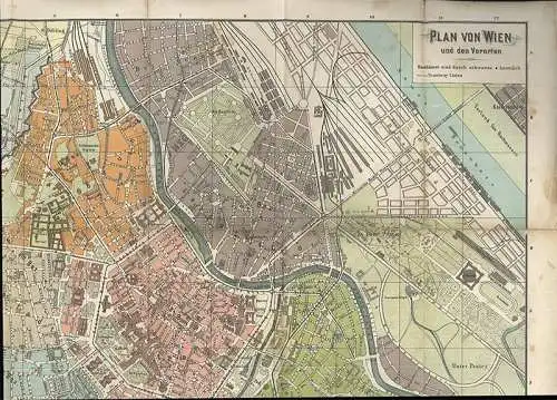 Plan von Wien.