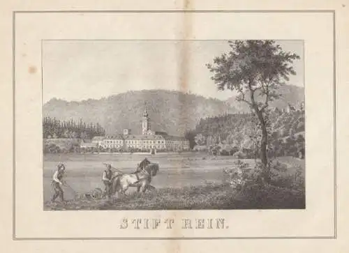 Orig.-Lithographie aus: "Ansichten aus der... 1870 0302-09