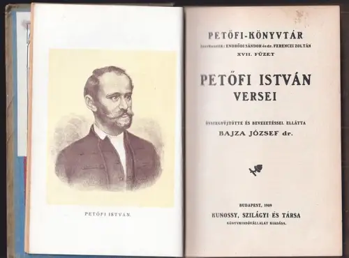 Petöfi és a természet. [Petöfi und die Natur]. LENKEI, Henrik.