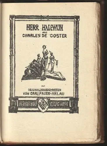 Herr Halewijn. COSTER, Charles de.