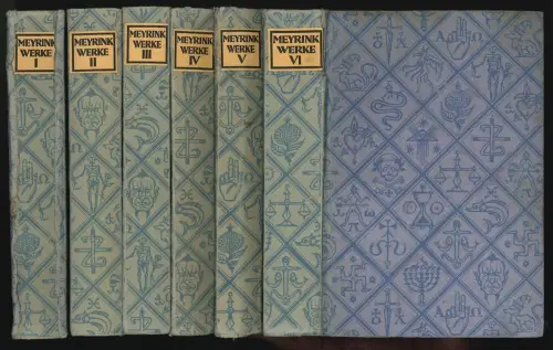 Gesammelte Werke. MEYRINK, Gustav.