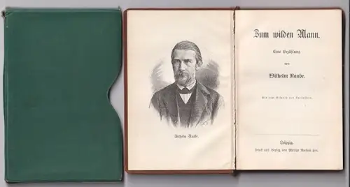 Zum wilden Mann. Eine Erzählung. RAABE, Wilhelm.