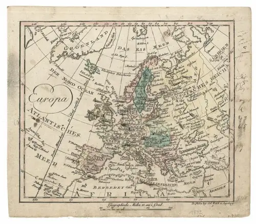 Europa. WALCH, Joh[ann].