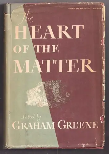 The Heart of the Matter. GREENE, Graham.