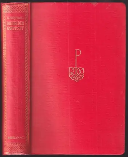 Die Brüder Karamasoff. Roman. DOSTOJEWSKI, F(edor) M(ichailowitsch).