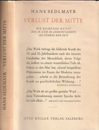 Verlust der Mitte. Die bildende Kunst des 19. und 20. Jahrhunderts als Symptom u