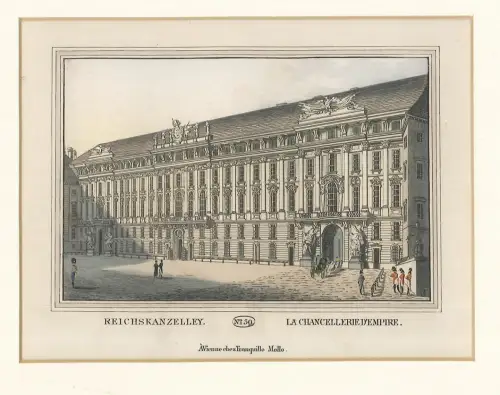 Reichskanzelley/La Chancellerie d`empire. HOFBAUER, A.