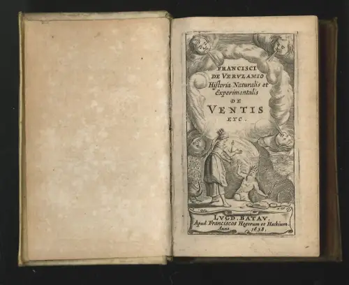 Historia naturalis et experimentalis de ventis etc. VERULAMIO, Francis (i. e. BA
