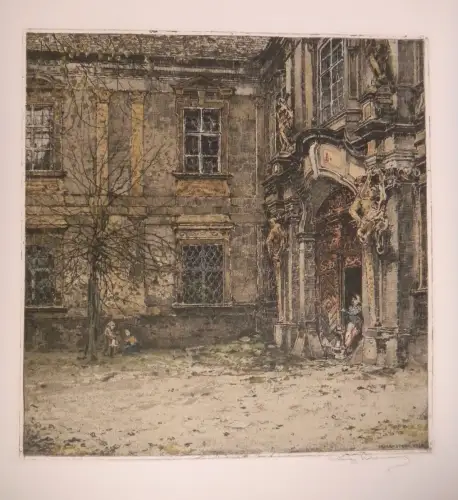 Dürnstein. KASIMIR, Luigi. Graphiker (1881-1962).