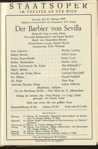 Staatsoper im Theater an der Wien. [Und]: Burgtheater im Ronacher [Und]: Wiener 