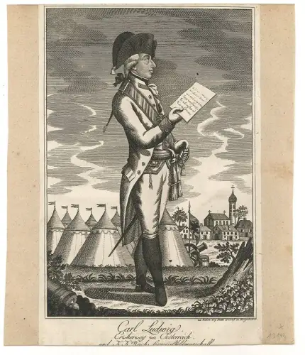 Carl Ludwig Erzherzog zu Oesterreich und K. K. Reichs-Generalfeldmarschall.