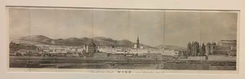 Ansicht der Stadt Wien vom Belvedere aus. BLUMENBACH, W[enzel] C[arl] W[olfgang]