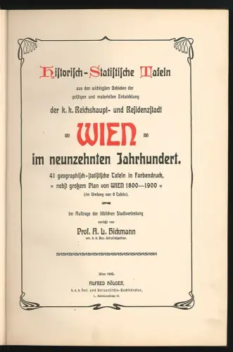 Historisch-statistische Tafeln aus den wichtigsten Gebieten der geistigen und ma