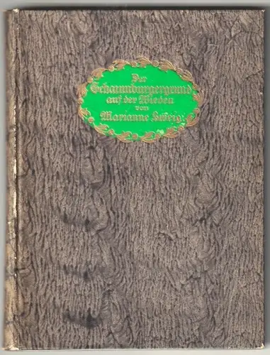 Der Schaumburger Grund auf der Wieden. Eine Studie aus dem alten Wien. ZWEIG, Ma