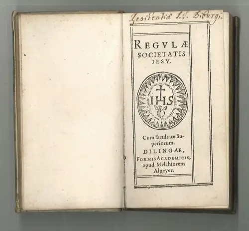 Regulae Societatis Jesu.