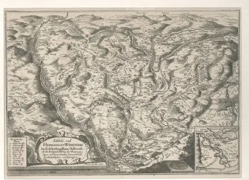 Schloss und Herrschaft Windthag in Ertzogthum Oestereich, ob der Enns nahend bey