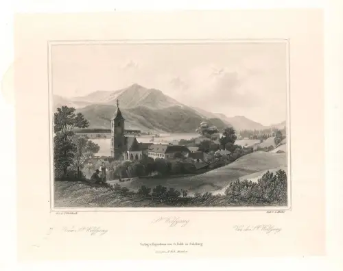 St. Wolgang. HUBER, C.