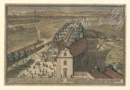 Kalvarienberg Hernals. Prospect des Calvari Bergs zu Herrnals. KLEINER, Salomon.