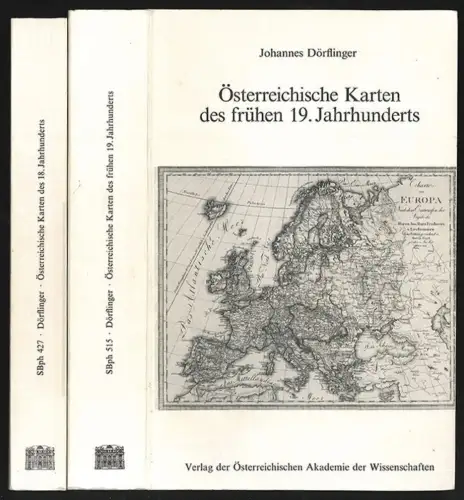 Österreichische Karten des 18. Jahrhunderts. [Und:] Österreichische Karten des f