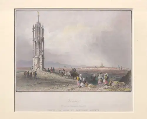 Vienna (from the "Spinnerin Kreutz") Vienne, vue prise du Spinnerin Kreutz. [Wie