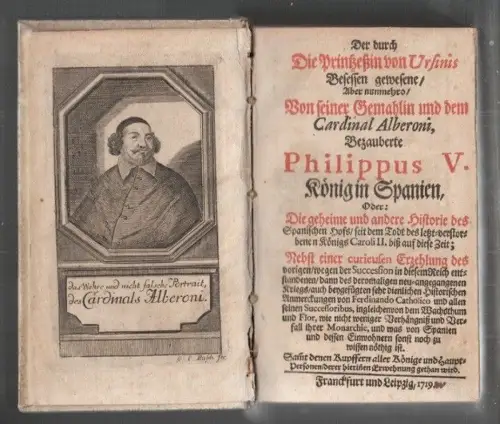 ROUSSET DE MISSY, Der durch die Printzessin von... 1719