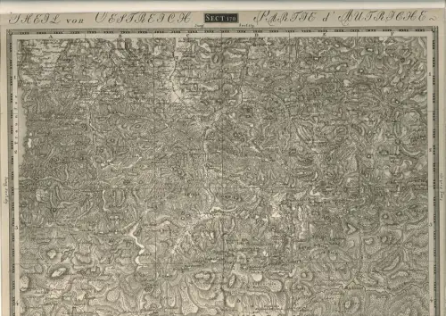 Theil von Oesterreich/Parte d`Autriche. Sect. 170.