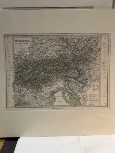 Oesterreich südwestlicher Theil. BERGHAUS, Herm[ann].