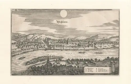 Pechlarn [Pöchlarn]. MERIAN, Matthäus. - ZELLER, Martin.