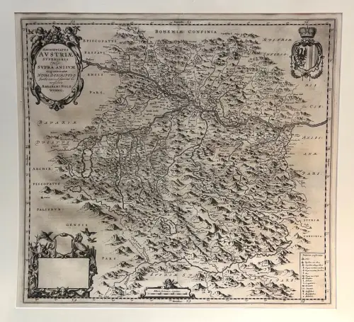 Archiducatus Austriae Superioris vulgo Supra Anisum [...]. HOLZWURM/HOLTZWURM, A