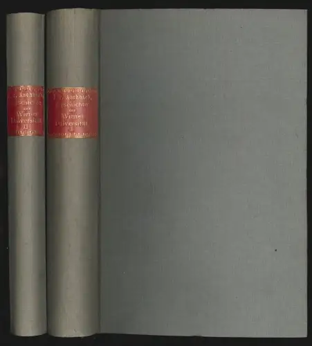 Geschichte der Wiener Universität im ersten Jahrhunderte ihres Bestehens. Festsc