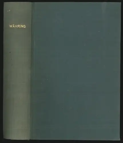 Währing. Ein Heimatbuch des 18. Wiener Gemeindebezirkes. 0399-10