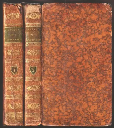 Abrégé Du Voyage Du Jeune Anacharsis En Grèce [...]. Rédigé par Ant[oine] C[aill