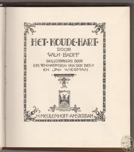 Het koude Hart. HAUFF, Wilh.