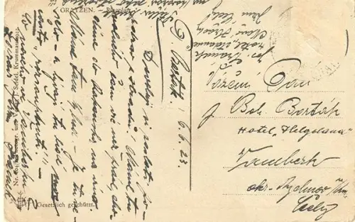 Gratzen. - Ringplatz.