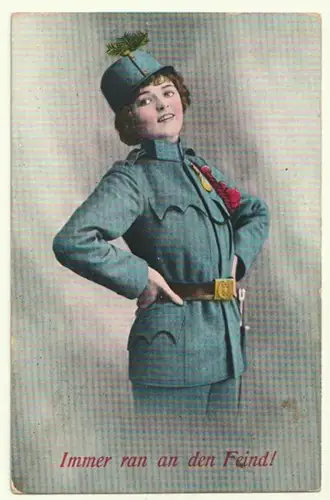 Immer ran an den Feind!