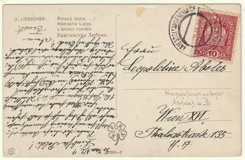 Römische Liebe. A. Liebscher.