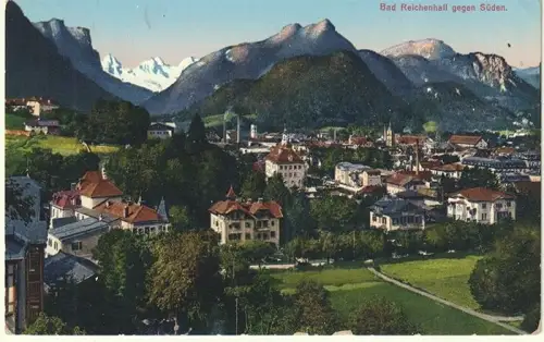 Bad Reichenhall gegen Süden.