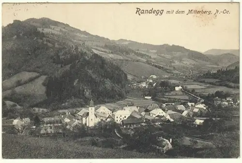Randegg mit dem Mitterberg, N.-Oe.