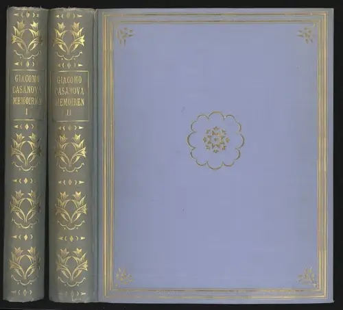 Memoiren. Eingeleitet von Franz Blei. CASANOVA, (Giacomo). 1200-25