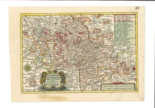 Die Aemter Meissen Creys-Procuratur Schul- und Stifft Amt. SCHREIBER, Johann Geo