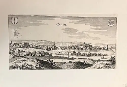 Stadt Retz. [MERIAN, Mathäus]