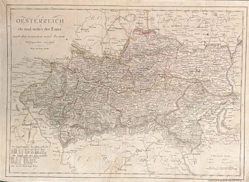 Oesterreich ob- und unter der Enns nach den neuesten und besten Hülfsque 1152-23