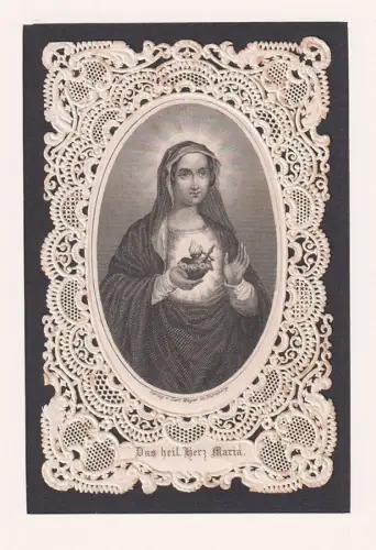 Das heil. Herz Maria.