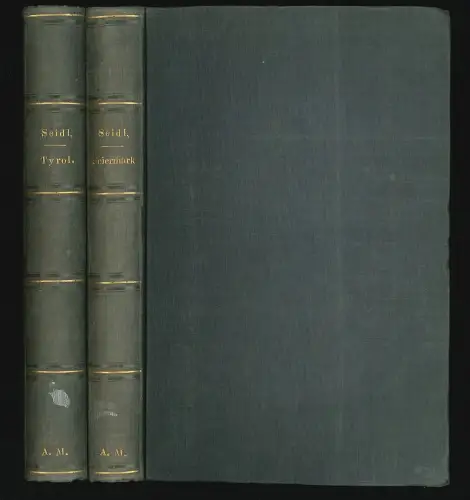 Wanderungen durch Tyrol und Steyermark. SEIDL, Joh(ann) Gabr(iel).