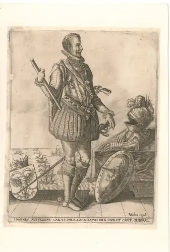 IOANNES AUSTRIACUS. CAR.U.F.PHI.R.CAT.NO.APUD BELG. GUB. ET CAPIT. GENERAL. SICH