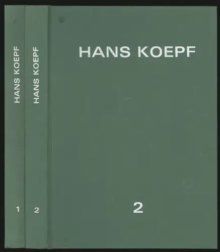 Aktivitäten 1945-1970. KOEPF, Hans.