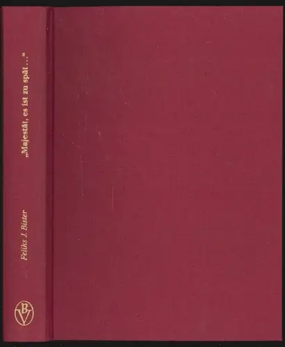 Majestät, es ist zu spät. Anton Korosec und die slovenische Politik im Wiener Re